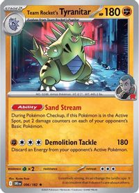 Team Rocket's Tyranitar PSA grading analytics
