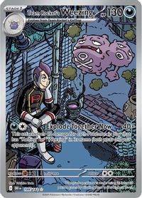 Team Rocket's Weezing Illustration Rare PSA grading analytics