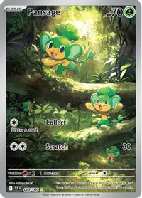 Pansage Illustration Rare PSA grading analytics