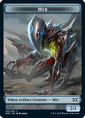 Myr (007) // Elf Warrior Double-Sided Token