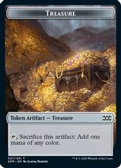Treasure // Wurm (029) Double-Sided Token