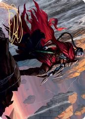 Anowon, the Ruin Thief Art Card (Gold-Stamped Signature)