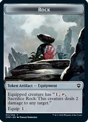 Rock // Soldier Double-Sided Token