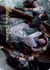 Return Upon the Tide Art Card (Gold-Stamped Signature)