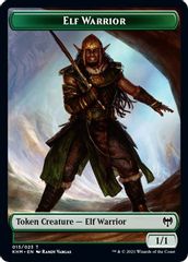 Elf Warrior // Angel Warrior Double-Sided Token