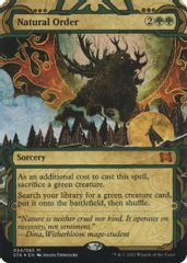 Natural Order (Foil Etched)