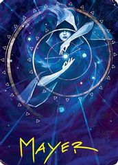 Time Warp Art Card (Gold-Stamped Signature)