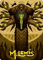 Inquisition of Kozilek Art Card (Gold-Stamped Signature)