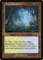 Misty Rainforest (Retro Frame)