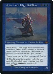 Urza, Lord High Artificer (Retro Frame) (Foil Etched)
