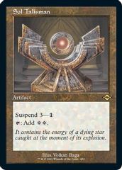 Sol Talisman (Retro Frame) (Foil Etched)