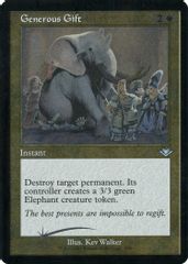 Generous Gift (Retro Frame) (Foil Etched)