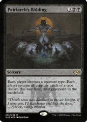 Patriarch's Bidding (Foil Etched)