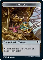 Treasure (021) // Golem Double-Sided Token