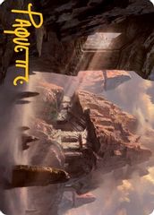 Mountain (62/81) Art Card (Gold-Stamped Signature)