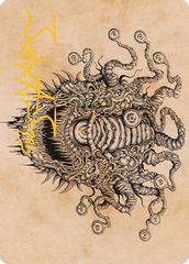 Baleful Beholder (Showcase) Art Card (Gold-Stamped Signature)