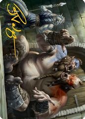 Ettin Art Card (Gold-Stamped Signature)