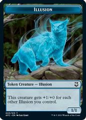 Illusion // Zombie Double-Sided Token