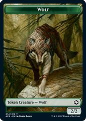 Wolf // Guenhwyvar Double-Sided Token
