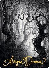 Forest Art Card (80/81) (Gold-Stamped Signature)