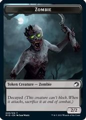Zombie (005) // Bat Double-Sided Token