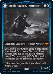 Jacob Hauken, Inspector