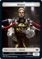 Human (001) // Vampire (007) Double-Sided Token