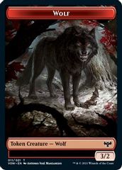 Wolf (011) // Wolf (014) Double-Sided Token