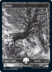 Forest (Moonlit Land) (Foil Etched)
