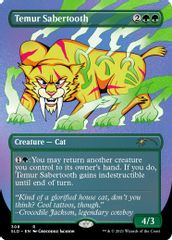 Temur Sabertooth (Foil Etched)