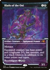 Blade of the Oni (Showcase) (Foil Etched)