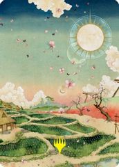 Plains (293) Art Card (79/81) (Gold-Stamped Signature)