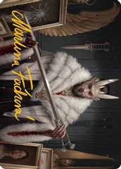 Lord Xander, the Collector Art Card (Gold-Stamped Signature)