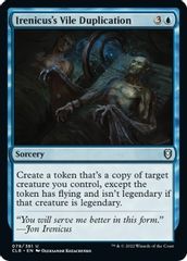 Irenicus's Vile Duplication