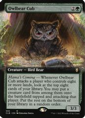 Owlbear Cub (Extended Art)