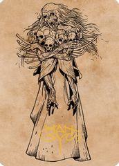 Myrkul, Lord of Bones Art Card (73/81) (Gold-Stamped Signature)