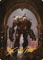 Marut Art Card (Gold-Stamped Signature)