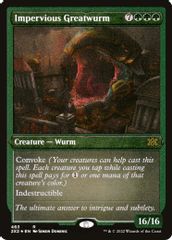 Impervious Greatwurm (Foil Etched)