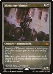 Monastery Mentor (Foil Etched)