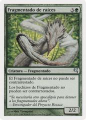 Root Sliver (Spanish) - "Fragmentado de raíces"