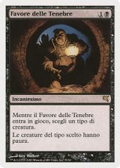 Cover of Darkness (Italian) - "Favore delle Tenebre"