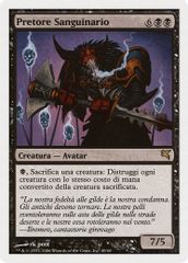 Sanguine Praetor (Italian) - "Pretore Sanguinario"