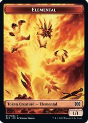 Elemental // Vampire Double-Sided Token