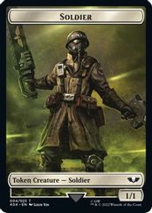 Soldier (004) // Vanguard Suppressor Double-Sided Token (Surge Foil)