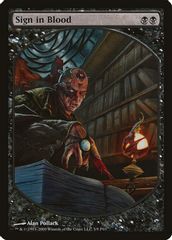 Sign in Blood