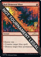 Red Elemental Blast