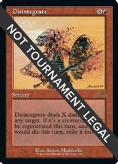 Disintegrate (Retro Frame)