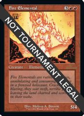 Fire Elemental (Retro Frame)