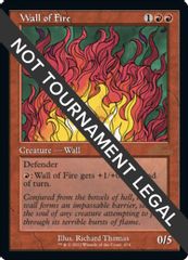 Wall of Fire (Retro Frame)