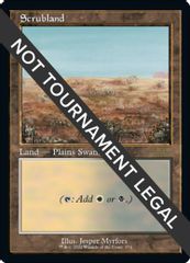 Scrubland (Retro Frame)